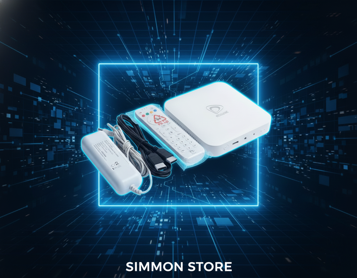 Imported Etisalat Smart Android TV Box – 4K True Quality for Any LED TV